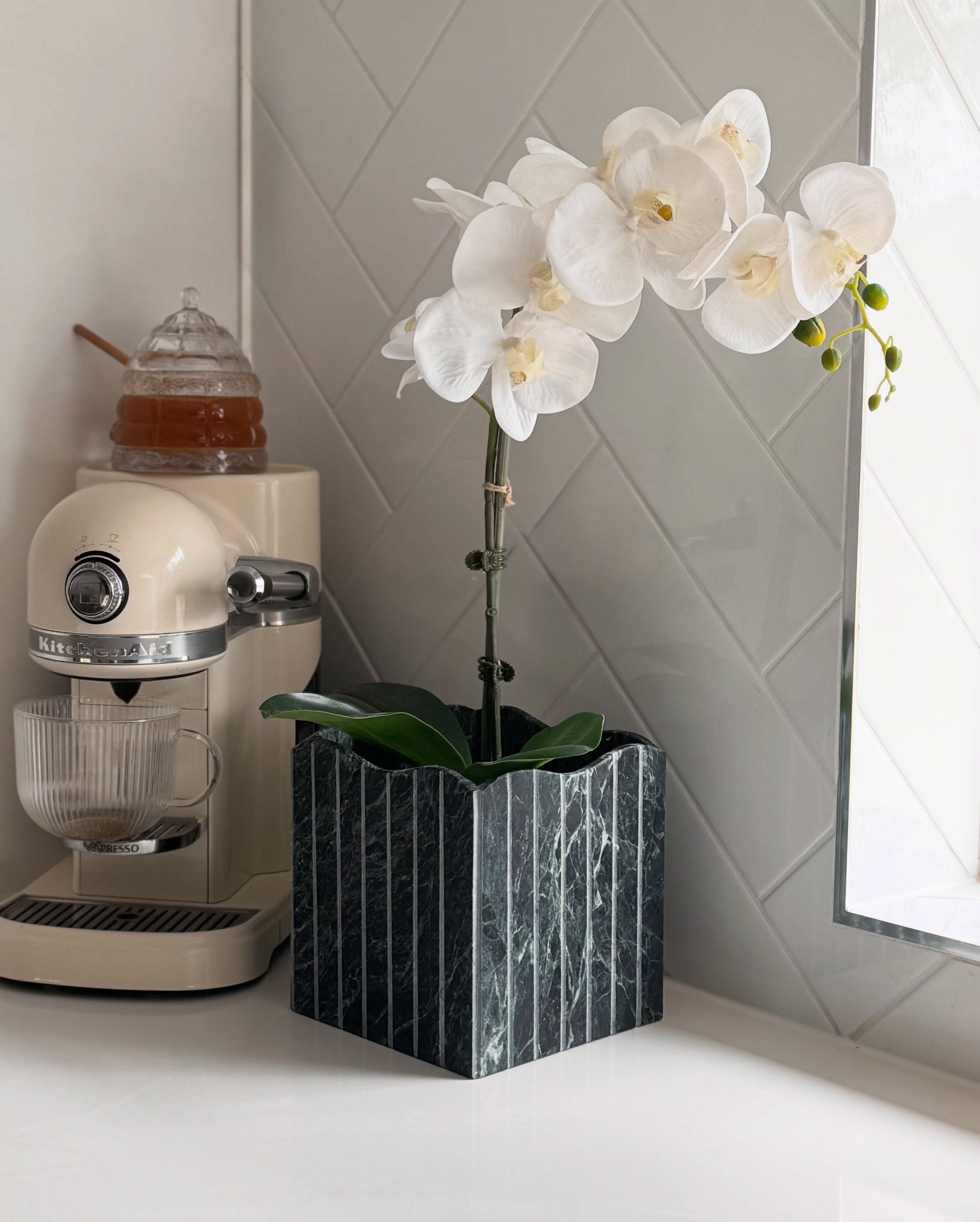 Verde Linea Vase