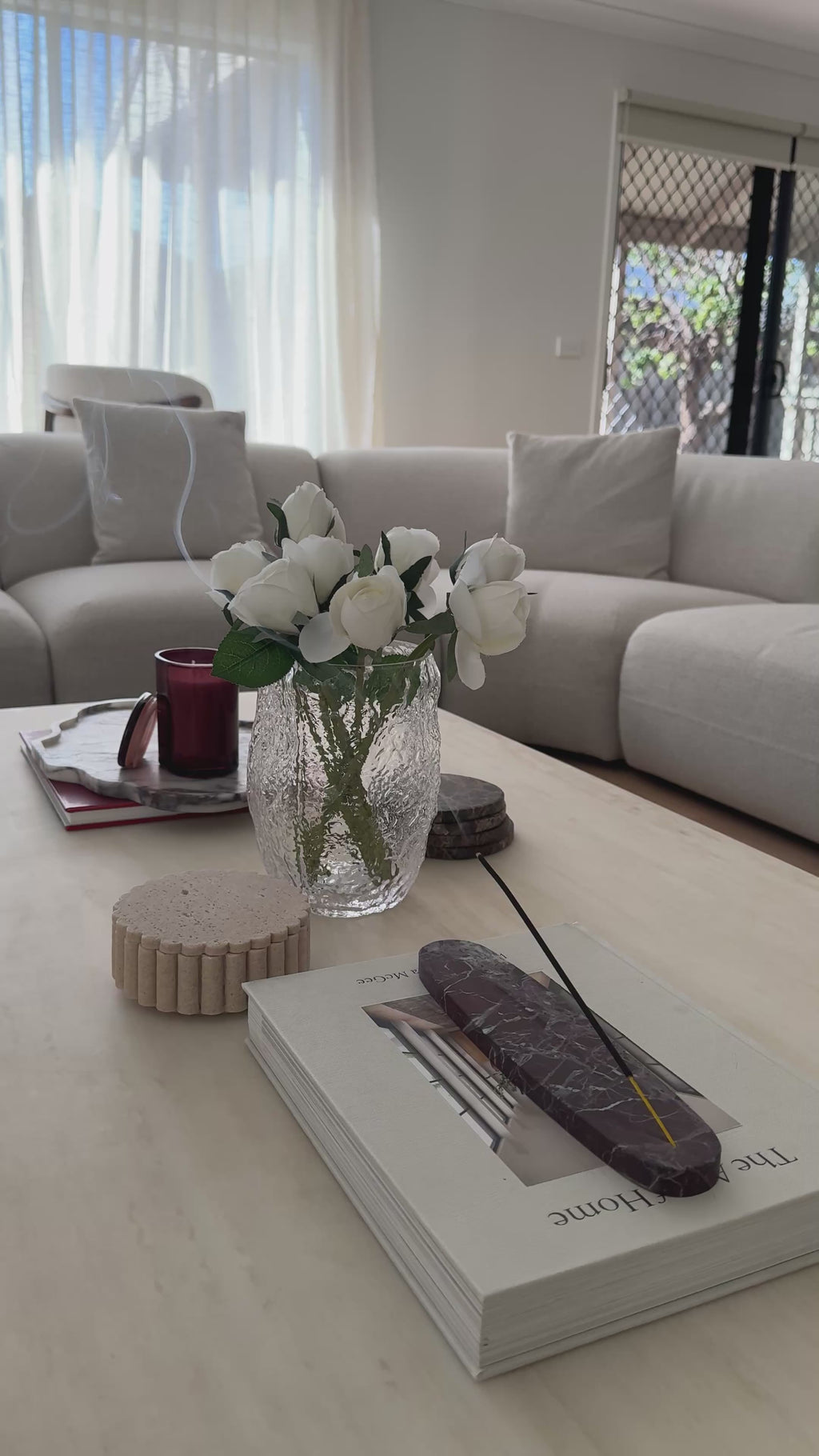 Rosa Incense Vessel